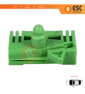 Peugeot 306 1992-2003 4/5 Kapı 9221C2 İçin Elektrikli Ön Sol Cam Kriko Tamir Klipsi