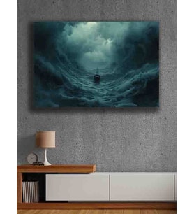 Koç stüdyo Modern tasarım kanvas tablo 50x70 (Çok Renkli)