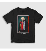 Presmono Unisex Çocuk Siyah Gosha Lil Peep T-Shirt 36875tt