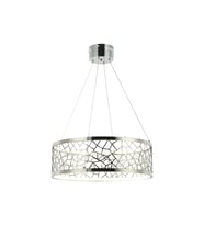 Dosse 50 Lık Ledli Krom Avize 64w 3000k