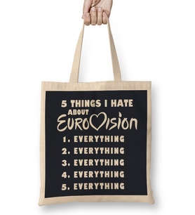 Five Things I Hate About Eurovision Bez Çanta Uzun Saplı
