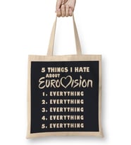 Five Things I Hate About Eurovision Bez Çanta Uzun Saplı