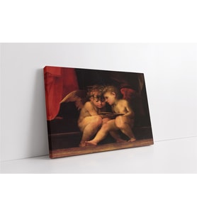 Rosso Fiorentino Kanvas Tablo