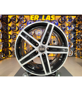 4 Adet AUDİ ORIJINAL 7*16 5*112 ET40 57.1 BLACK MACK JANT REVİZE EDİLMİŞ (Takım)