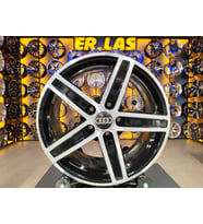 4 Adet AUDİ ORIJINAL 7*16 5*112 ET40 57.1 BLACK MACK JANT REVİZE EDİLMİŞ (Takım)