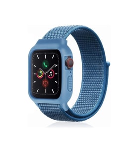 Watch 38Mm Hasırlı Cırtcırtlı Kasalı Kordon - Mi