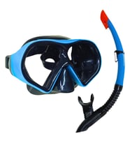 Star Diving Dalış Maskesi ve Snorkel Yetişkin - 51713-MAVİ