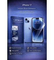 Lensun iPhone 17 Ultra Şeffaf Esnek Ekran Koruyucu Film
