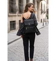 Silver Polo SP1210-M206 Kadın Sırt Çantası Siyah