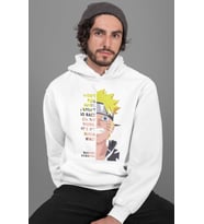 Naruto Uzumaki Baskılı Unisex Oversize Anime Hoodie