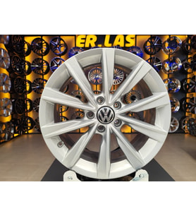 4 Adet VOLKSWAGEN ORIJINAL 7*17 5*112 ET43 57.1 SILVER JANT REVİZE EDİLMİŞ (Takım)