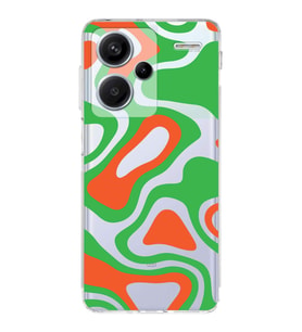 PrintiFy Xiaomi Redmi Note 13 Pro Plus Uyumlu Kamera Korumalı Renkli Desen Tasarımlı Kılıf