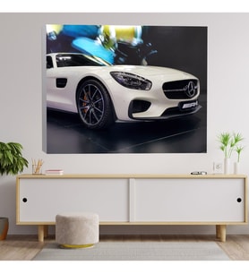 Mercedes Spor Araba Temalı Dekoratif Kanvas Tablo