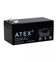 Atex 12 Volt 3.2 Amper Kuru Akü 134x67x61 mm Yeni Tarihli Taze Akü 13.4X6.7X6.1CM