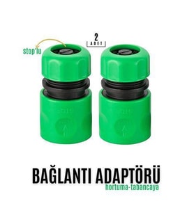 TransForMacion STOP'LU Tabanca ve Musluk Bağlantı Adaptörü 2 ADET 718855