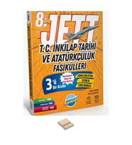 LGS 8. Sınıf Jett İnkılap Tarihi Fasikülleri ve Telefon Standı