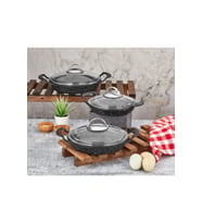 Iron Döküm Granit Sahan Set