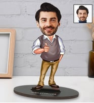Kişiye Özel Baba 9 Tasarımlı Karikatürlü Biblo