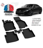 VW Arteon 4D Araca Özel Havuzlu Kauçuk Paspas 2017 ve Üzeri (Karışık)
