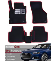 AUDİ A4 SEDAN (2016-2024) Uyumlu EVA Paspas Tam Set–Araca Özel,Su Geçirmez,Kolay Montaj
