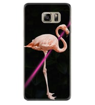 Samsung S7 Edge S20 Fe Plus Ultra S21 S22 Kılıf Desenli Silikon Line Filamingo 1776