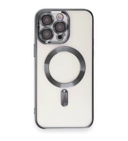 Apple İphone 15 Pro Kılıf Kross Magneticsafe Kapak - Titan Gri