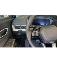 Karva Honda Civic Gögüslük Kaplama 2 Parça Silver 2022+ (Siyah)