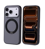 Apple iPhone 17 Pro Kılıf M-Safe Şarj Özellikli Standlı Zore Proton Silikon Kapak