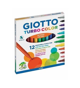 Giotto Turbo Color 12’Li Keçeli Kalem 416000
