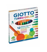 Giotto Turbo Color 12’Li Keçeli Kalem 416000