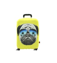 My Saraciye 28 Valiz Kılıfı, Bavul Kılıfı - Pug Köpek 28
