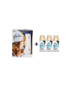 Glade Otomatik Sprey X Oryantal Oud X Temiz Çarşaf Ferahlığı = 3 X 269 Ml