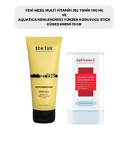 the fair. Multi Vitamin Jel Tonik 100 ml ve Cell Fusion C AQUATICA Stick Güneş Kremi 19 G