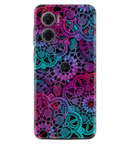 Xiaomi Redmi Note 11E Kılıf Silikon Desen Özel Seri Colurful Mandala 1667