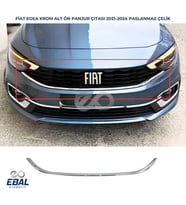 Fiat Egea Krom Ön Alt Panjur Çıtası Hb - Sd 2021-2024 Paslanmaz Çelik (Gümüş)