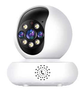 QASUL 1080p Çift Wifi 2.4/5 Ghz Ip Kamera Akıllı Ev Güvenlik Bebek Hareket Izleme Sesli Interkom Uzaktan