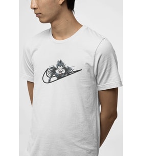 Death Note Ryuk Minimal Logo Beyaz Tişört