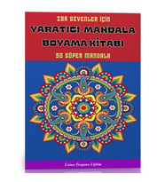 Yaratıcı Mandala Boyama Kitabı (Zoru Sevenler İçin)