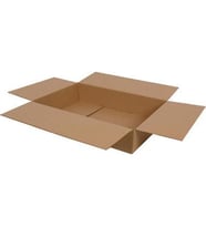 43,5x29x9cm Tek Oluklu Koli - Kraft