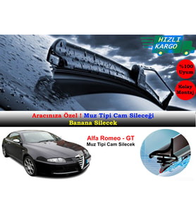 Alfa Romeo GT 2006 Muz Silecek Takımı