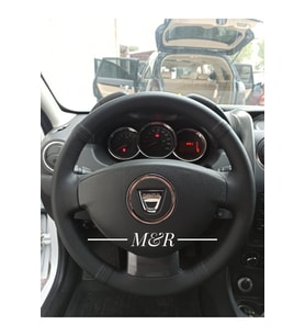 Dacia Kapakli Kaplama Deri Direksiyon Kılıfı
