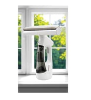 Auhma Vakumlu 4 LED Işıklı Vakumlu Cam Temizleme Pencere Süpürgesi 140mL Su Tankı Kapasiteli.