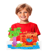 Fun Fun Puzzle Inşa Lego Yapı Bloklar 128 Parça