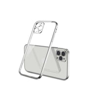 Apple iPhone 12 Pro Uyumlu Kılıf Zore Gbox Kapak (Gümüş)