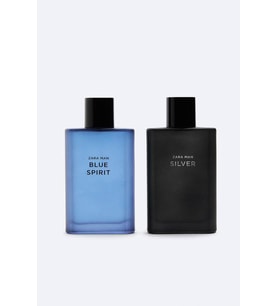 ZARA MAN SILVER + ZARA MAN BLUE SPIRIT EAU DE TOILETTE 2 X 90 ML  indirimsehri