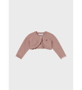 0-36 Ay Mayoral Kız Bebek Merserize Bolero Pembe