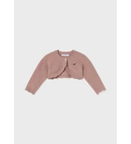 0-36 Ay Mayoral Kız Bebek Merserize Bolero Pembe