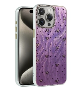 Newface Apple iPhone 14 Pro Kılıf Blade Aynalı Desenli Kapak - Desen 2