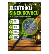 Taşınabilir Elektrikli Sinek Kovucu Pil ile Çalışan Balkon Bahçe ve Kamp Modeli