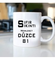 SIFIR SIKINTI MEMLEKET DÜZCE KUPA BARDAK
